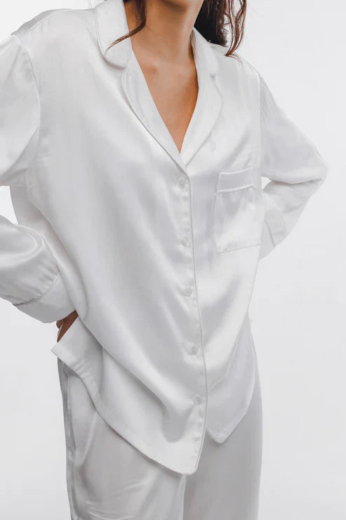 Loungewear set in soft poplin cotton - Rebel Girl