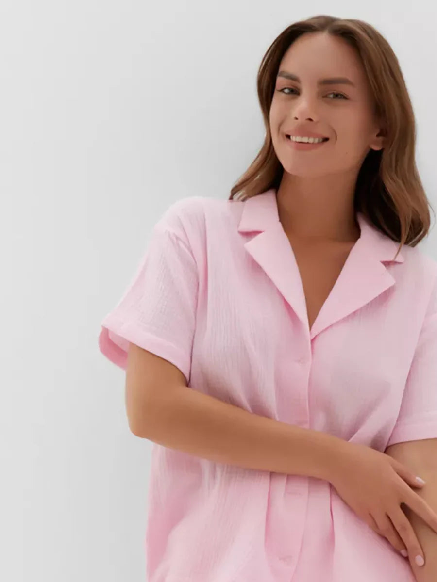 Shorts Set in Muslin