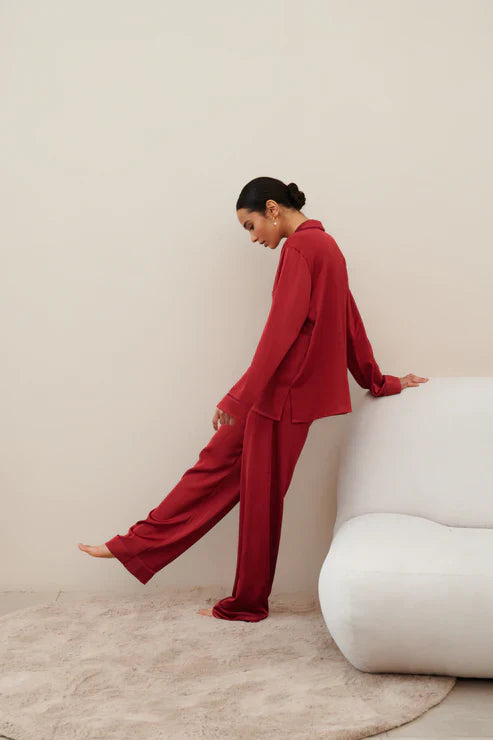 Loungewear set in soft poplin cotton - Rebel Girl